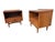 Mid-Century Modern Mid-Century Modern Broyhill Sculptra Walnut Nightstands - Set of 2 - Refinished! For Sale - Image 3 of 11