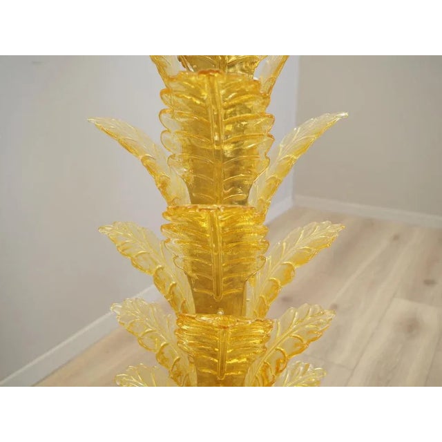 Italian Palma Lamp in Murano Glass, Italy, 1970s For Sale - Image 11 of 12