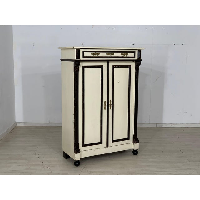 Wilhelminian Vertiko Wardrobe, 1920s For Sale - Image 11 of 11