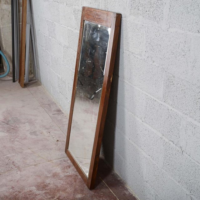 Art Deco Mirror with Cut glass and Inlays For Sale - Image 6 of 17
