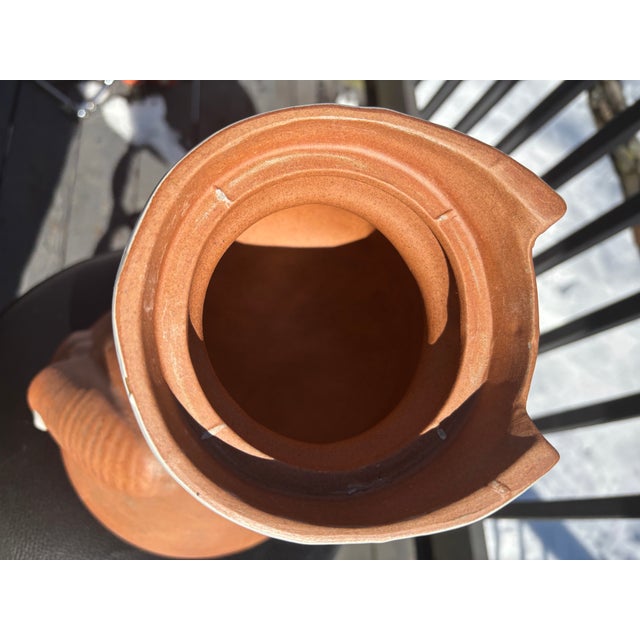 Rare Vintage MCM Stoneware Designs West Young Girl Cookie Jar California Art Pottery Movement For Sale In Providence - Image 6 of 8