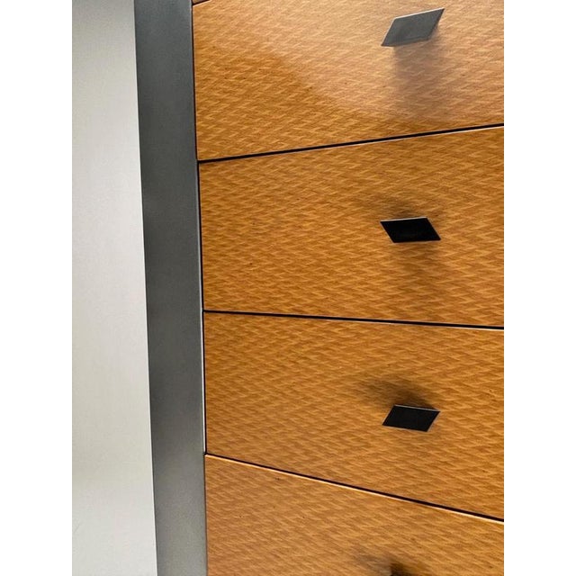 Settimanale Chest of Drawers attributed to Matteo Thun for Bieffeplast, 1985 For Sale - Image 6 of 10