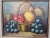 Red Oil Painting Red Apple, Grapes, & Pear Framed Art Still Life Signed J. Remstedt For Sale - Image 8 of 8