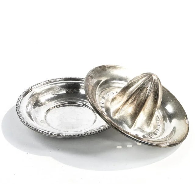 Art Deco English Lemon Juicer, 1950s, Set of 2 For Sale - Image 6 of 6