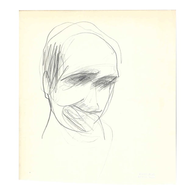 1950s Paul McCarron Mid Century Portrait For Sale