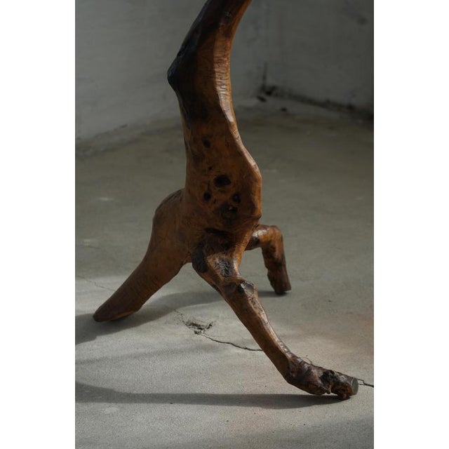 French Artist, Abstract Organic Carved Bird Form, 1960s, Wood For Sale - Image 10 of 18