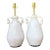 Vintage Crackle Glaze Ceramic Lamps - a Pair For Sale