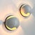 Plastic Mezzanotte Wall Lights from Guzzini, 1970s, Set of 2 For Sale - Image 7 of 10