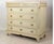19th century antique Swedish Gustavian painted chest of drawers commode with detailed hand painted designs on the top rail...
