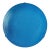 21st Century Large Concave Disc in Blue Glass by Roberto Giulio Rida, Italy For Sale