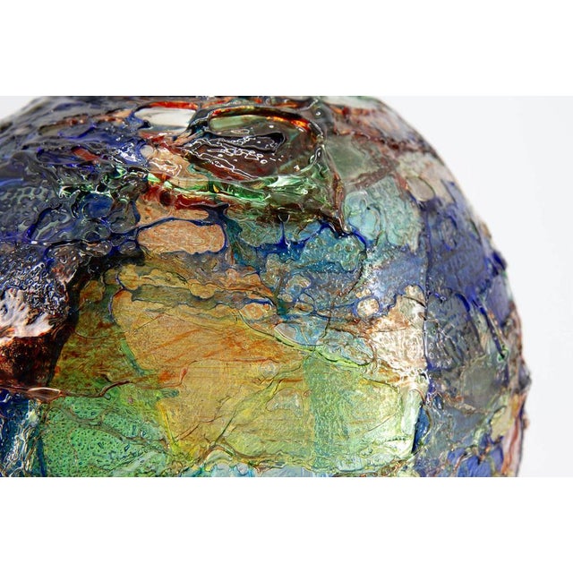 Blue Geacolor Vase by Gae Aulenti for Venini, 2001 For Sale - Image 8 of 10