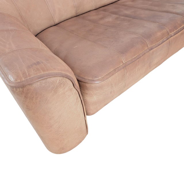 DS44 Three-Seater Buffalo Leather Sofa from de Sede For Sale - Image 9 of 10