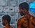 The Boy I Left Behind. By Emmanuel Akolo, Acrylic on Canvas, (2026) For Sale