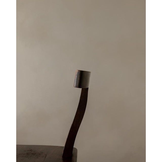 Brown Vintage T Dining Chairs from Aranjou, 1960s, Set of 3 For Sale - Image 8 of 16