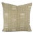 Contemporary Pindler Mudcloth in Natural Pillow Cover For Sale
