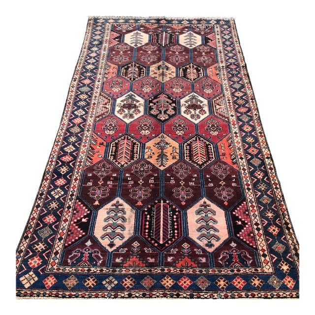 Vintage Rug 5x9 | Allover Geometric Design For Sale