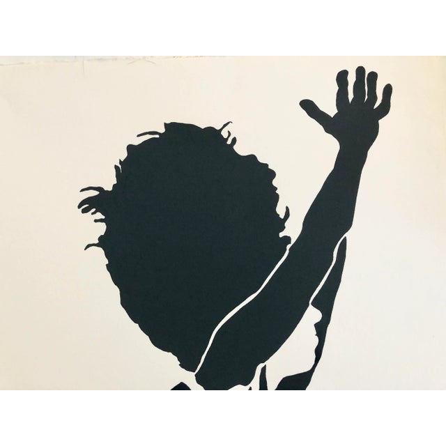 Mid-Century Modern Mid Century Silkscreen Print Nude by Frank Herz For Sale - Image 3 of 6