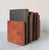 Mid 20th Century Mid-Century Square Butcher Block Wood Bookends For Sale - Image 5 of 10