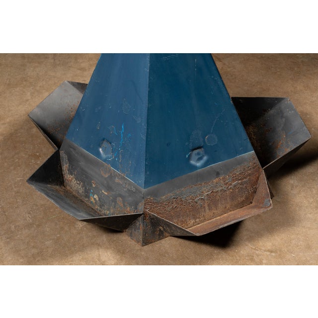 Black Late 20th Century Oversized Metal Micrometer Industrial Display Sculpture For Sale - Image 8 of 8