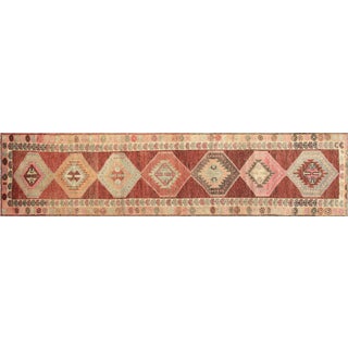 1960s Turkish Oushak Runner For Sale