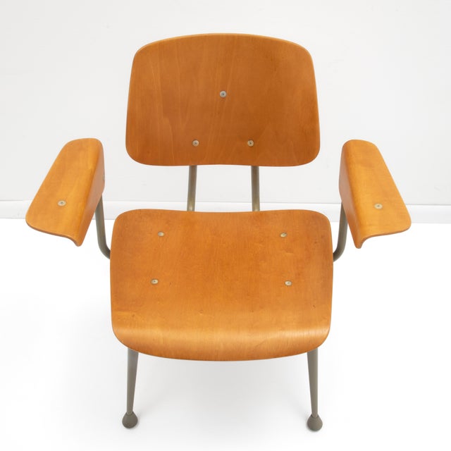 Brunswick Maple Plywood Armchairs After Eames DCM Jean Prouvé - A Set of Four For Sale - Image 11 of 16
