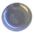 Blue Low Bowl /Plate by Bybee Kentucky Pottery Signed For Sale