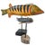 Contemporary Folk Art Fish Decoys by Ronald Derrow Set of 2 For Sale - Image 4 of 18