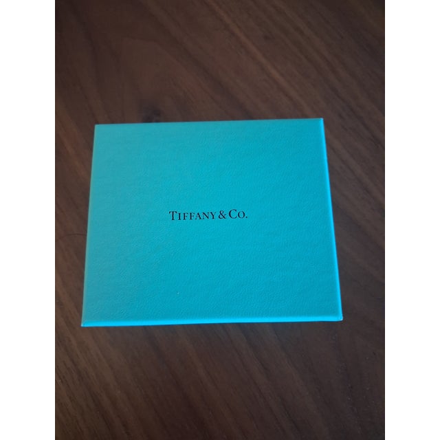 Tiffany and Co. Tiffany & Co. Crystal Snowman Ornament, Complete With Its Original Tiffany Blue Box For Sale - Image 4 of 5