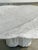 Gold Italian Scalloped Carrara Marble Coffee Table by Gae Aulenti, 1980s For Sale - Image 8 of 12