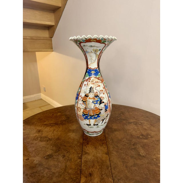 Large Antique Japanese Imari Vase, 1900 For Sale - Image 10 of 10