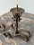 Metal Vintage Wrought Iron Scrolling Candleholders, a Pair, Circa Mid-20th Century For Sale - Image 7 of 18