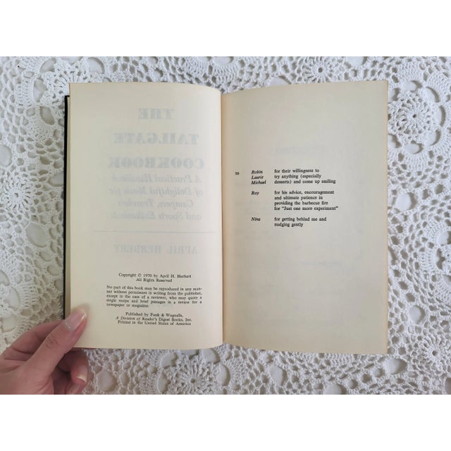 1970s The Tailgate Cookbook by April Herbert, 1970 For Sale - Image 5 of 12