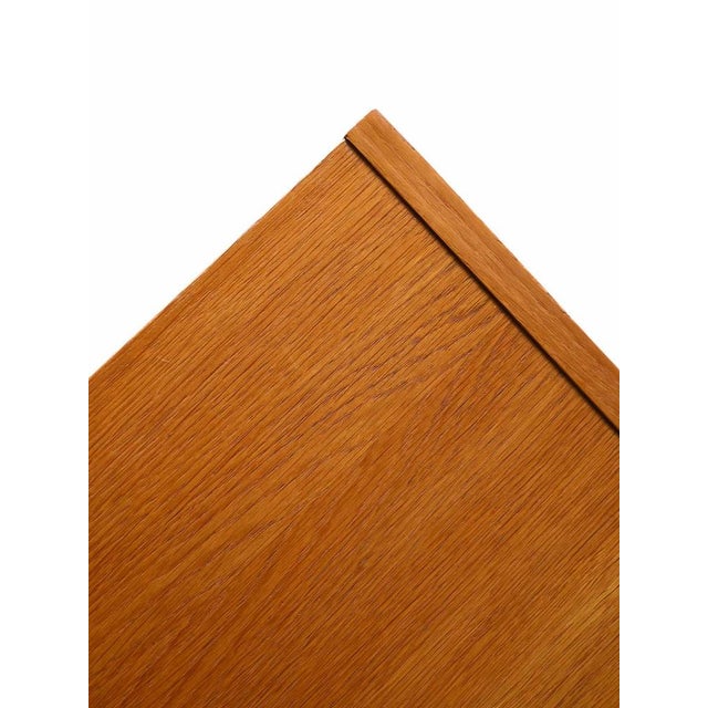 Vintage Scandinavian Oak Sideboard with Drawers and Doors, 1960s For Sale - Image 6 of 13