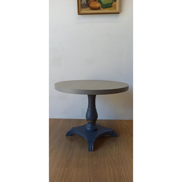 Gray Vintage Coffee Table, 1940s For Sale - Image 8 of 18