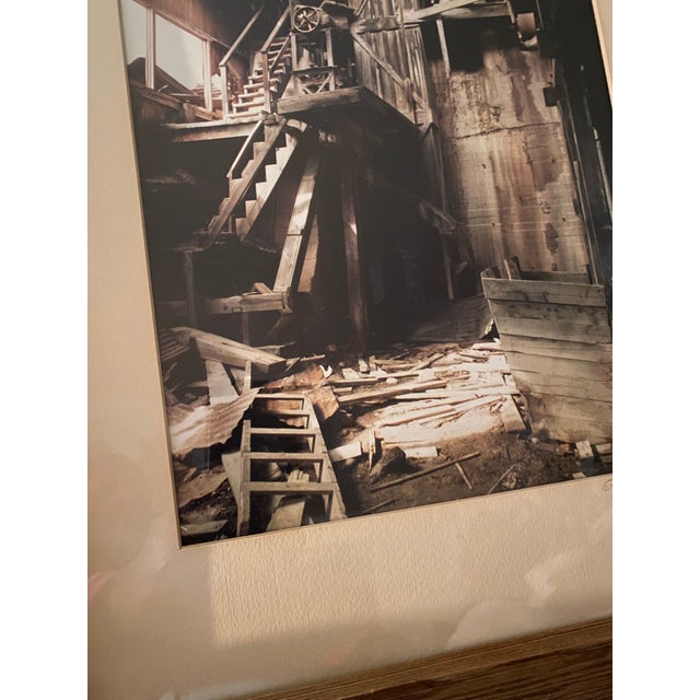 Late 20th Century Gerry Rhoades Cibachrome Photographic Print of Argo Mill, Idaho Springs. For Sale In Miami - Image 6 of 12