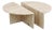 1970s Travertine Modular Coffee Table For Sale