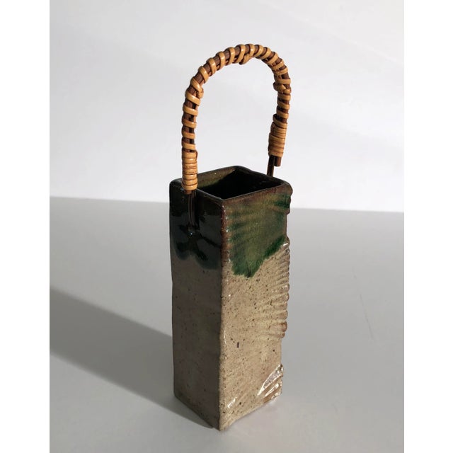 Organic Ceramic Wall Pocket Vases For Sale - Image 9 of 12