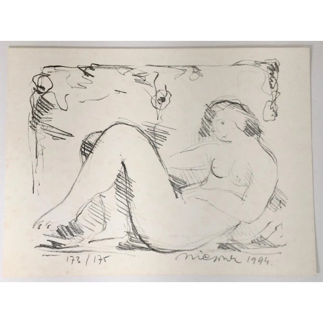 1994 Lithograph “Marina” by Dutch Artist Nic Jonk - For Sale - Image 11 of 11