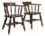 19th Century France Brown Wood Lounge Chair For Sale