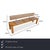with this Janua bench, you can bring the perfect complement to a solid wood dining table right into your dining room. The...