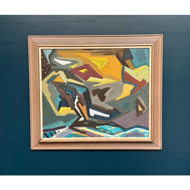 Rune Pettersson, Komposition, 1960s, Oil on Panel For Sale - Image 18 of 18