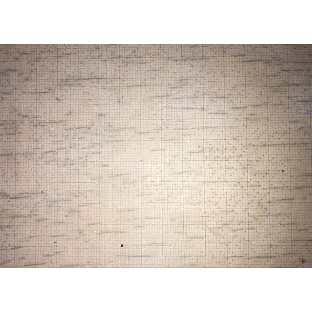 Katherine Porter, Abstract Expressionist Pencil Drawing Pierced Paper Painting Pattern Decoration For Sale - Image 4 of 12