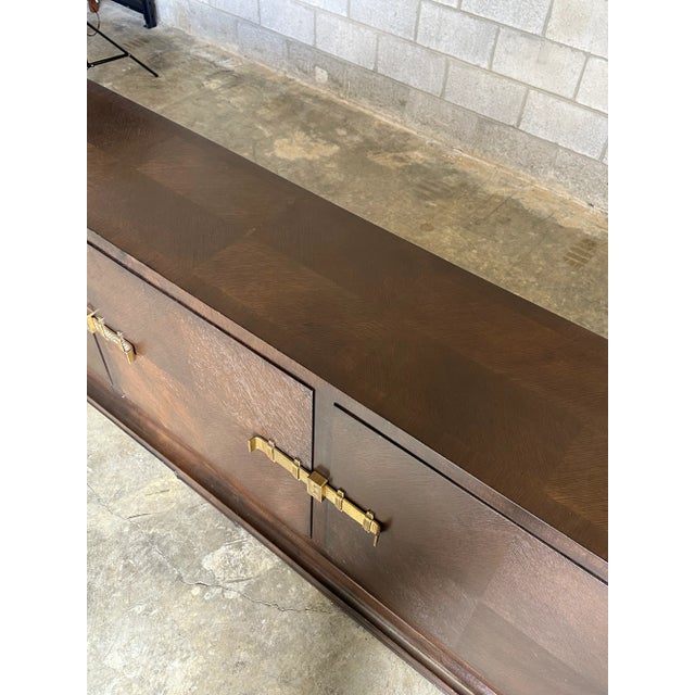 Wood 1950s Tommi Parzinger for Charak Modern Sideboard For Sale - Image 7 of 13