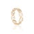 VR Jewels Handmade 1.1ct Uncut Diamond Bezel-Set Band Ring in 18k Yellow Gold Size 5.5 For Sale - Image 4 of 17