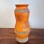 Mid-Century Modern Shapely Orange Bitossi Vase Designed by Aldo Londi for Raymor For Sale - Image 3 of 10
