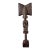 African Carved Female Statue Yoruba Ose Sango Staff For Sale