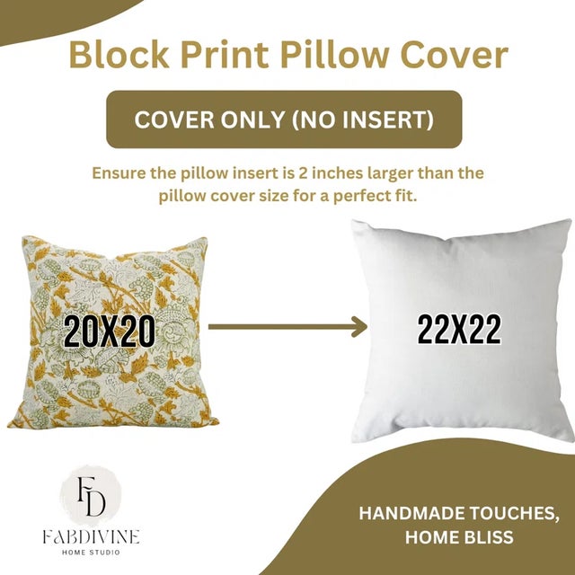 Fabdivine Handcrafted Cushion Cover 14x36 Inch - Akash Ganaga For Sale - Image 4 of 4