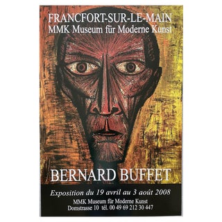 After Bernard Buffet, MMK, 20th/21st Century, Exhibition Poster For Sale