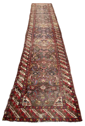 Antique Caucasian Karabagh Runner