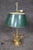 1950s French Directoire Louis XVI Style Gilt Metal & Tole Bouillotte Lamp For Sale - Image 9 of 14